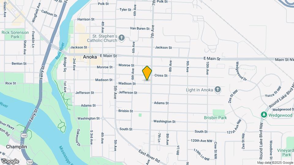 649 Madison St Map and Location Details