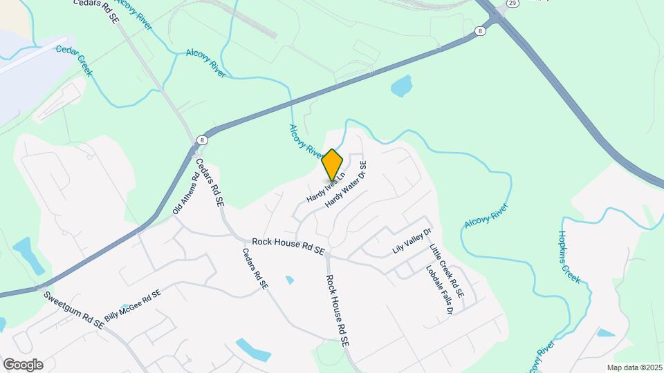 332 Hardy Ives Ln Map and Location Details