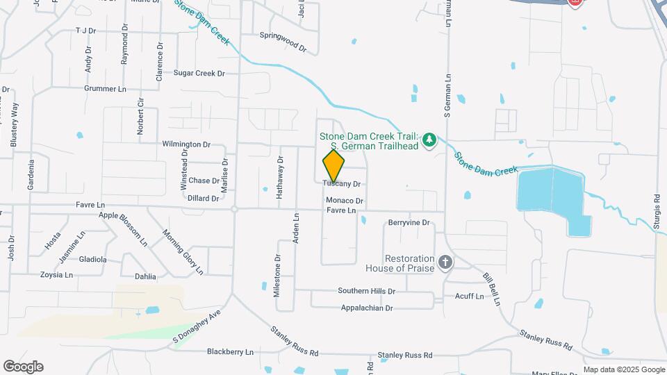 1775 Tuscany Dr Map and Location Details