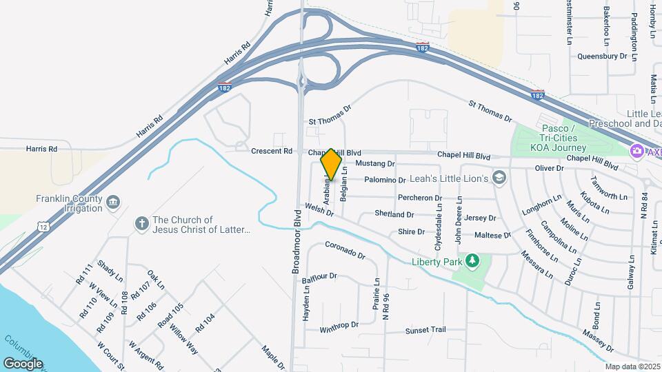 4611 Arabian Ln Map and Location Details