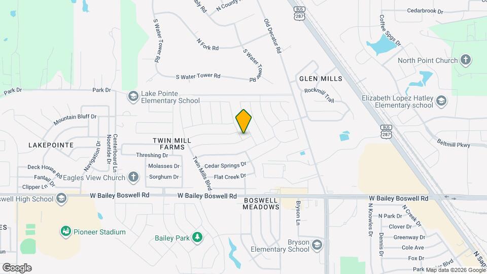 9000 Stone Mill Ln Mapa y Detalles de la Ubicación