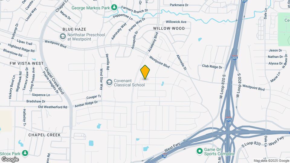 9732 Fallston Dr Map and Location Details