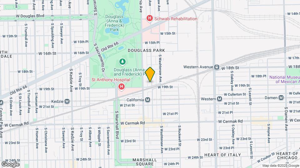 1848 S Fairfield Ave Map and Location Details