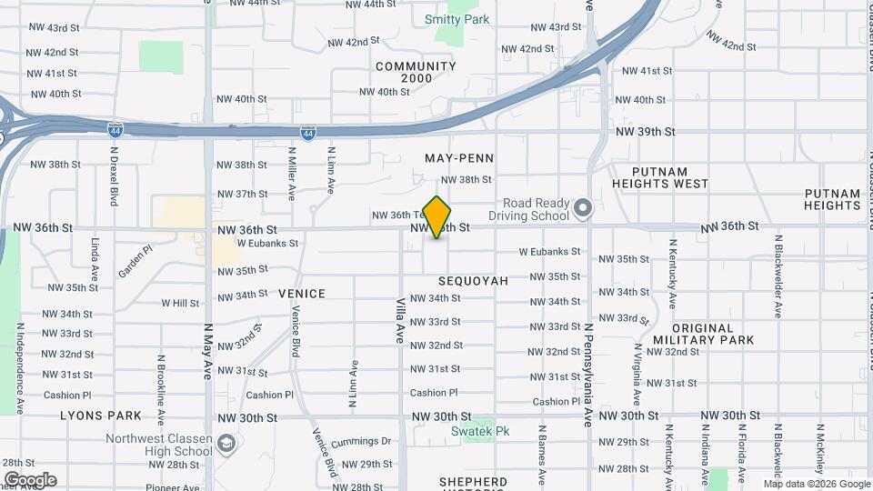 2400 NW 36th St Map and Location Details