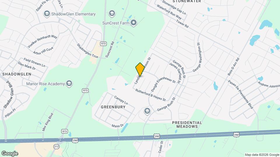 13613 Lyndon B Johnson St Map and Location Details