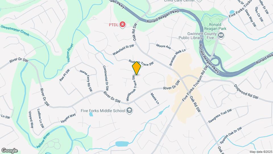 3152 Westbrook Trace SW Map and Location Details