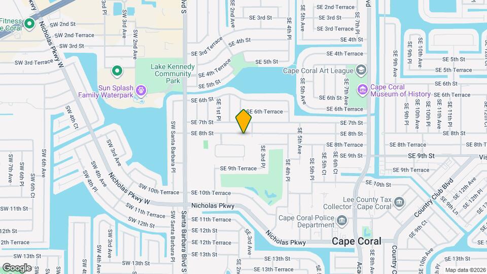 218 SE 8th St Map and Location Details