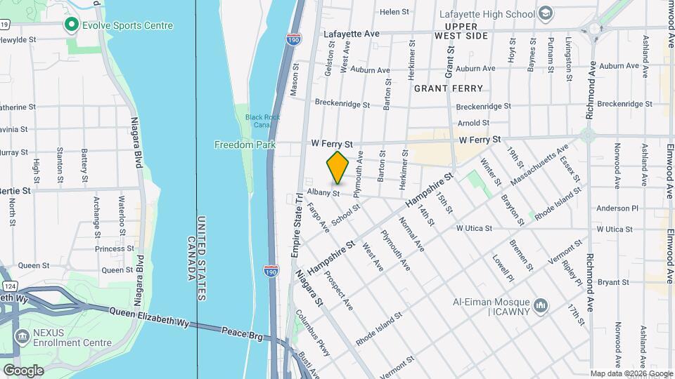 841 West Ave Map and Location Details