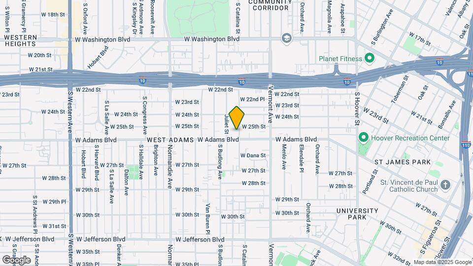 2515 S Catalina St Map and Location Details