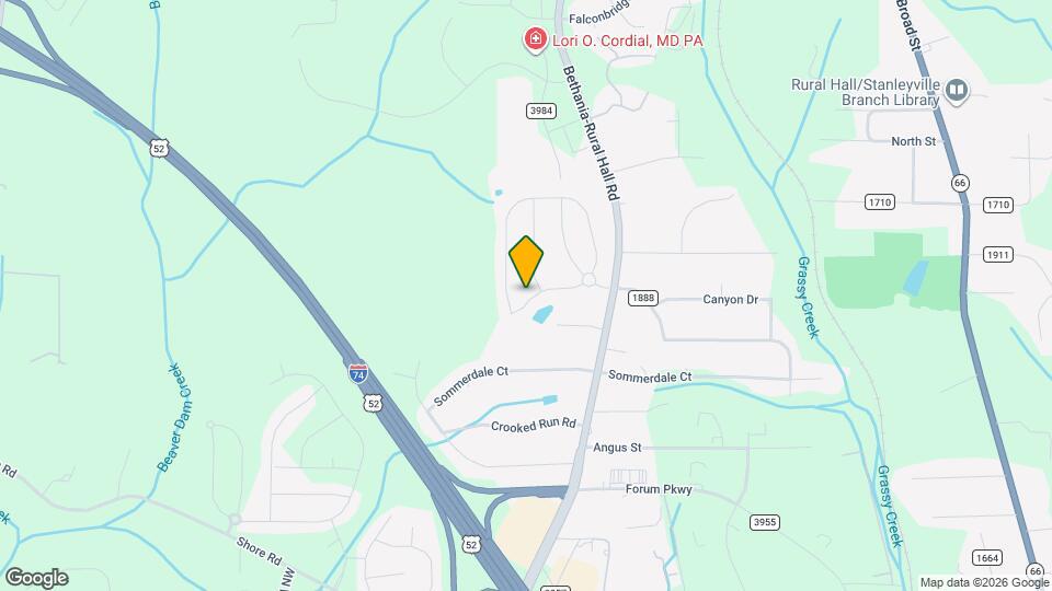 855 Bitting Hall Cir Map and Location Details