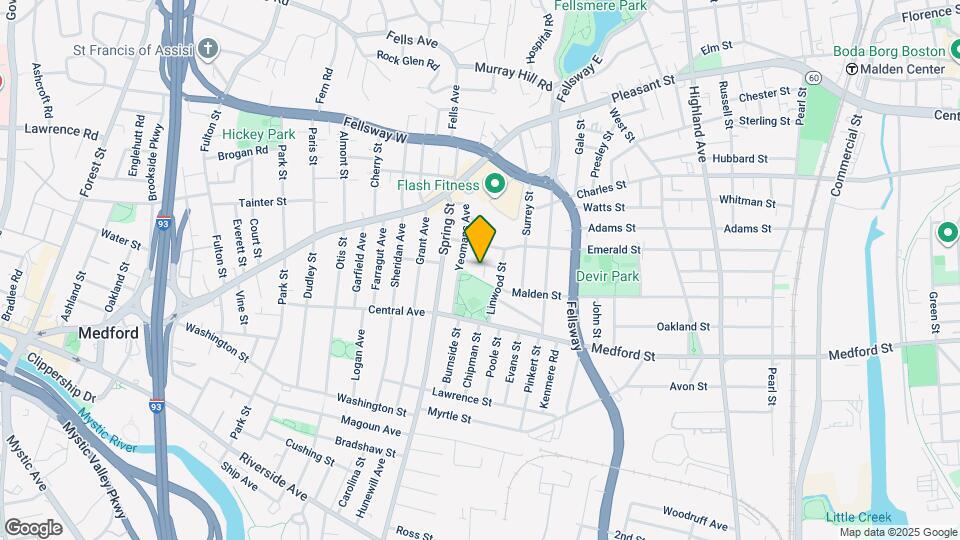 21 Carney St Map and Location Details