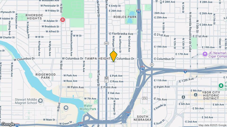 2402 N Morgan St Map and Location Details