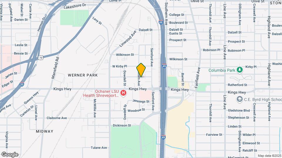 1347 Glen Oak Pl Map and Location Details