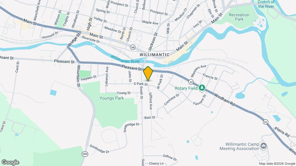 157 S Park St Map and Location Details