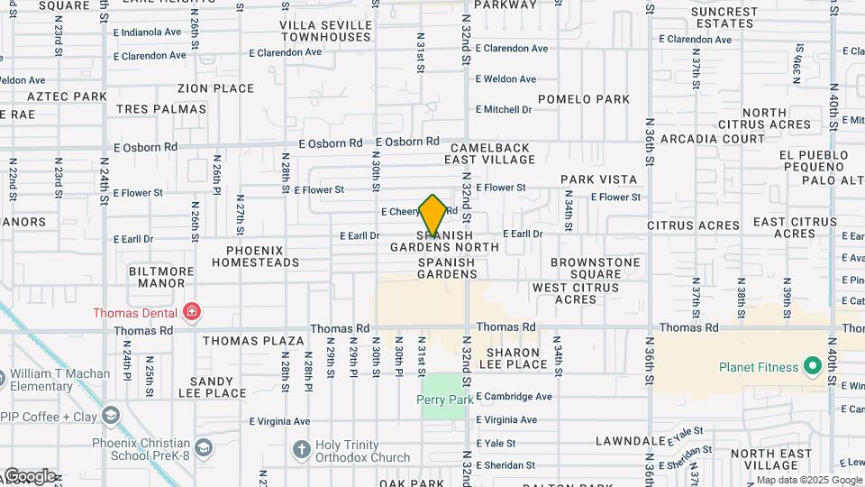 3066 N 32nd St Map and Location Details