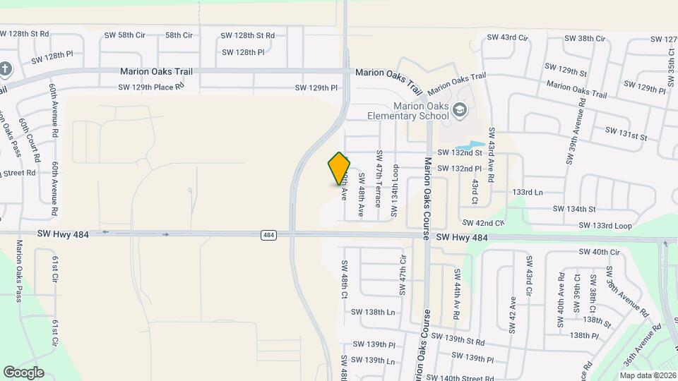 13376 SW 49th Ave Map and Location Details