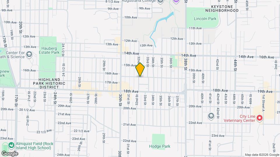 3200 16th Ave Map and Location Details