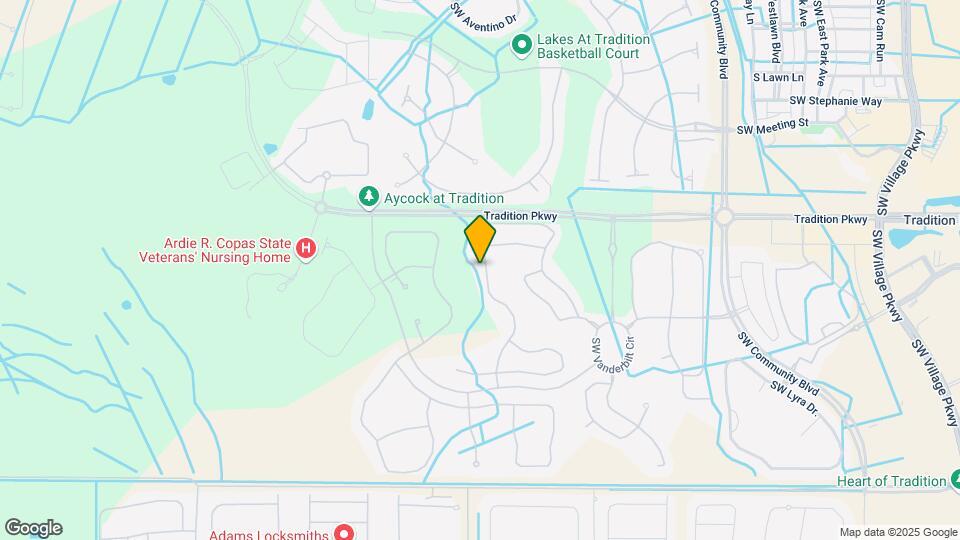 12054 SW Bennington Cir Map and Location Details