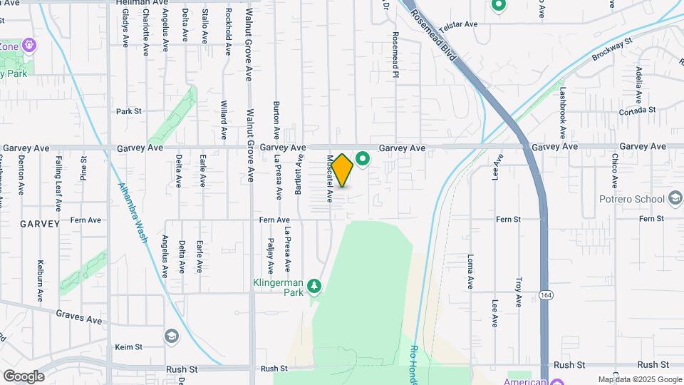 2642 Muscatel Ave Map and Location Details
