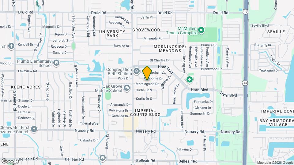 2236 Morningside Dr Map and Location Details