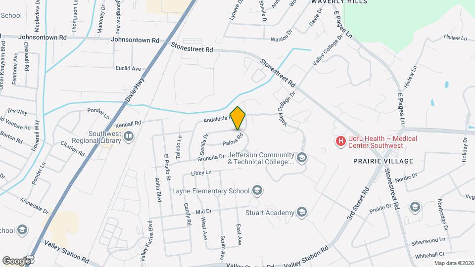 4701 Palma Rd Map and Location Details