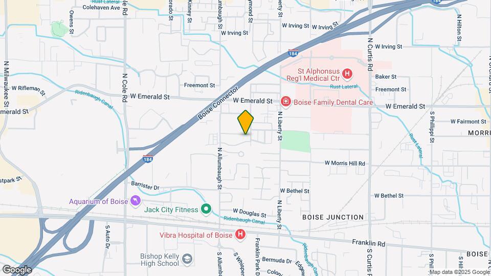 6633 W Denton Ln Map and Location Details