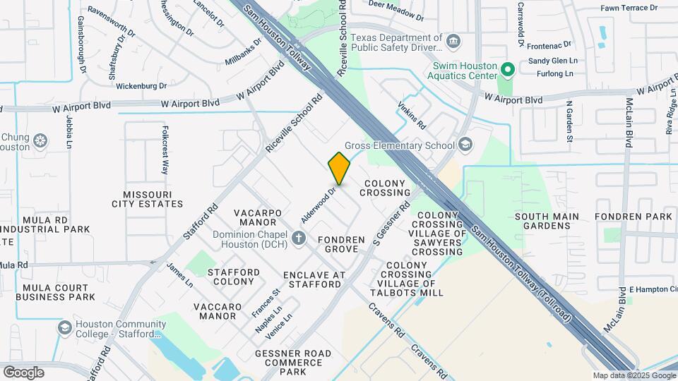 12607 Alderwood Dr Map and Location Details