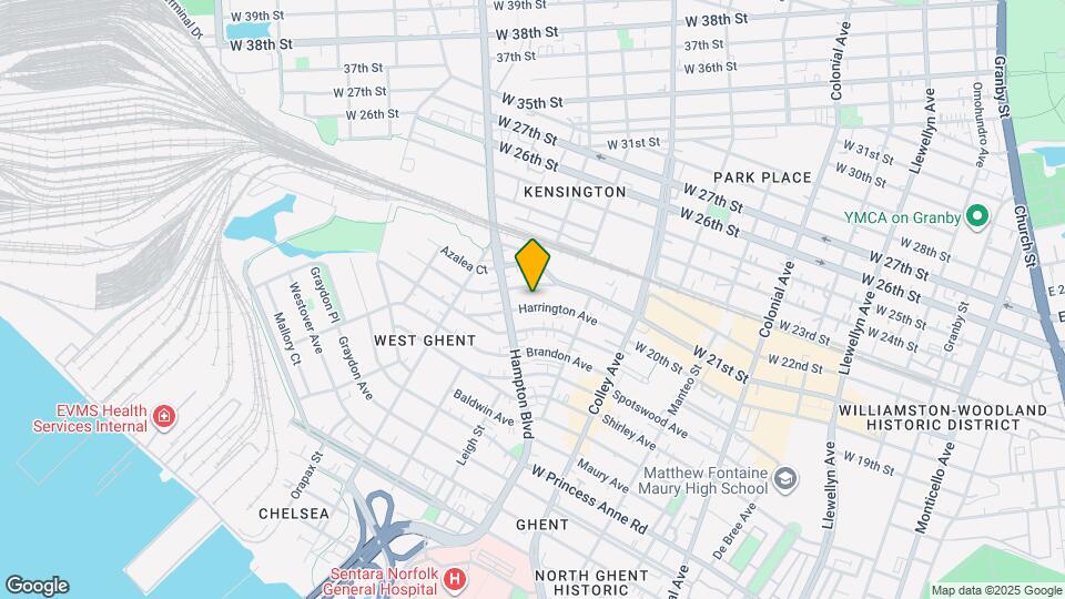 944 Harrington Ave Map and Location Details