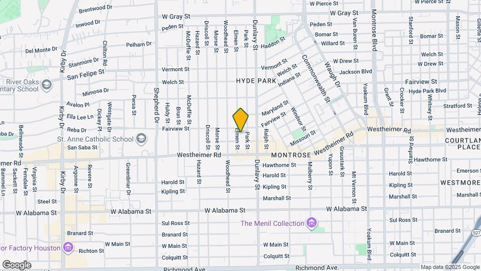 2415 Elmen St Map and Location Details
