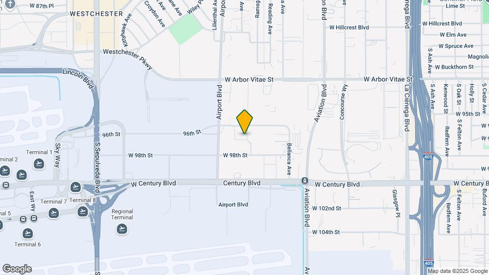 9624 Belford Ave Map and Location Details