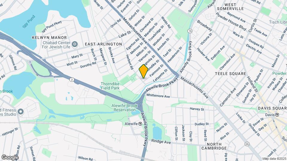 69 Fairmont St, Unit 1 Map and Location Details