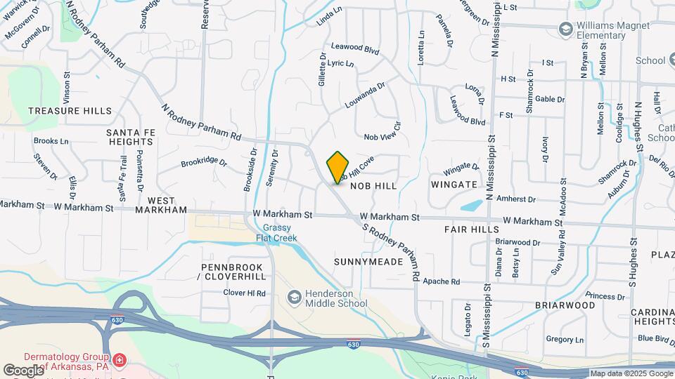 8490 N Rodney Parham Rd Map and Location Details