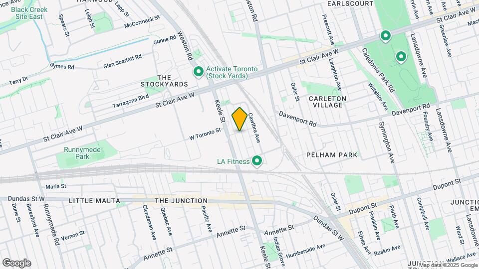 60 Mulock Av Map and Location Details