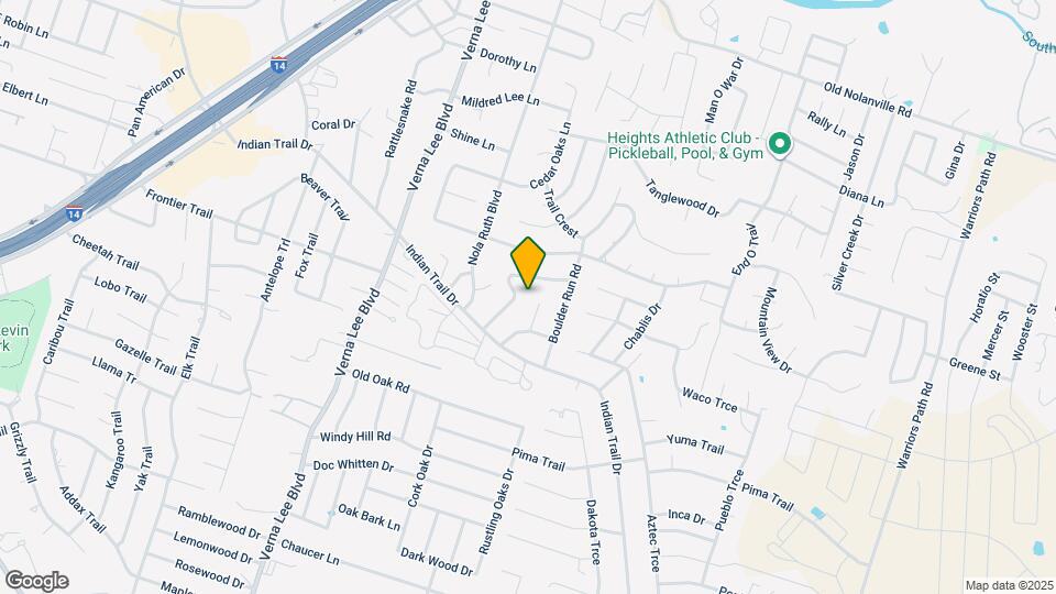 108 Stone Canyon Ct Map and Location Details