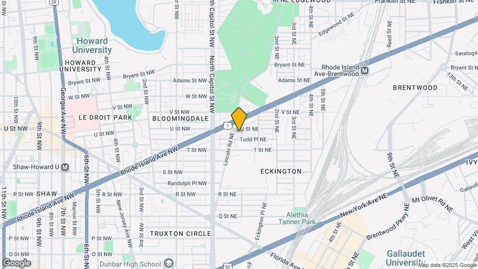 1928 First St NE Map and Location Details