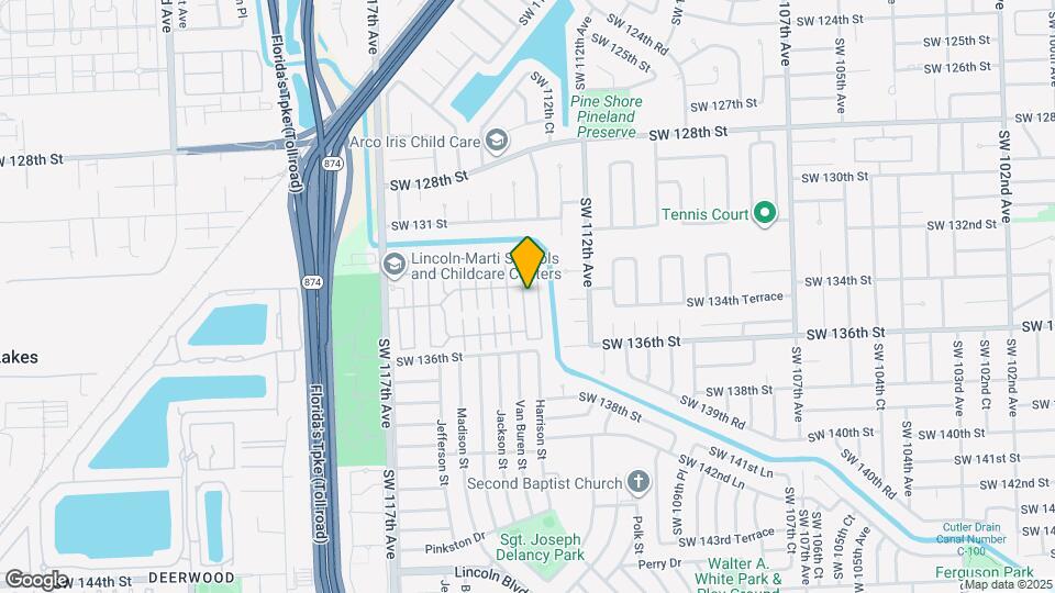 13333 SW 112th Pl Map and Location Details