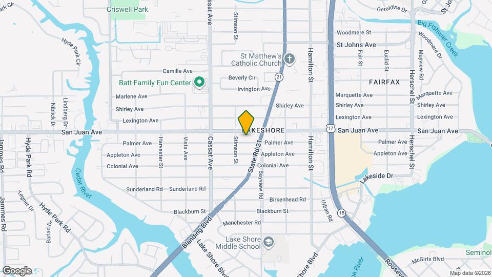 4717 Palmer Ave Mapa y Detalles de la Ubicación