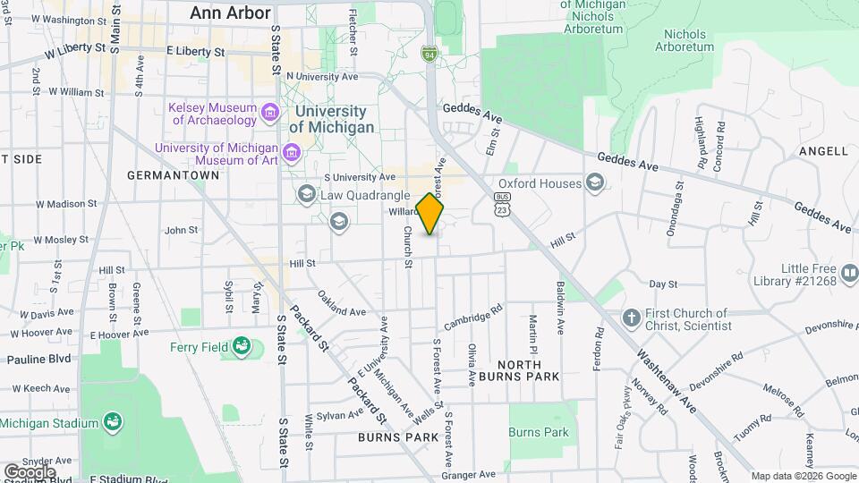 732 S Forest Ave Mapa y Detalles de la Ubicación