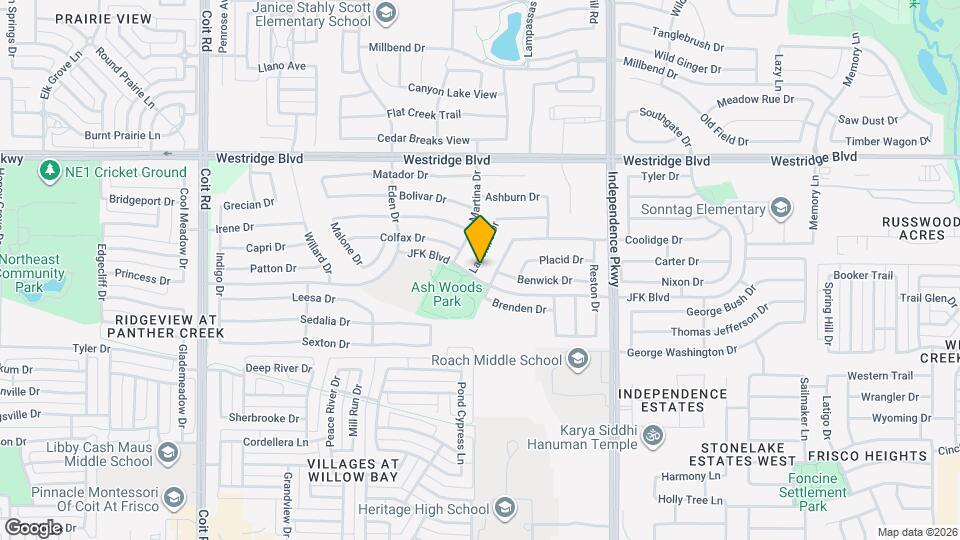 2209 Lanshire Dr Map and Location Details