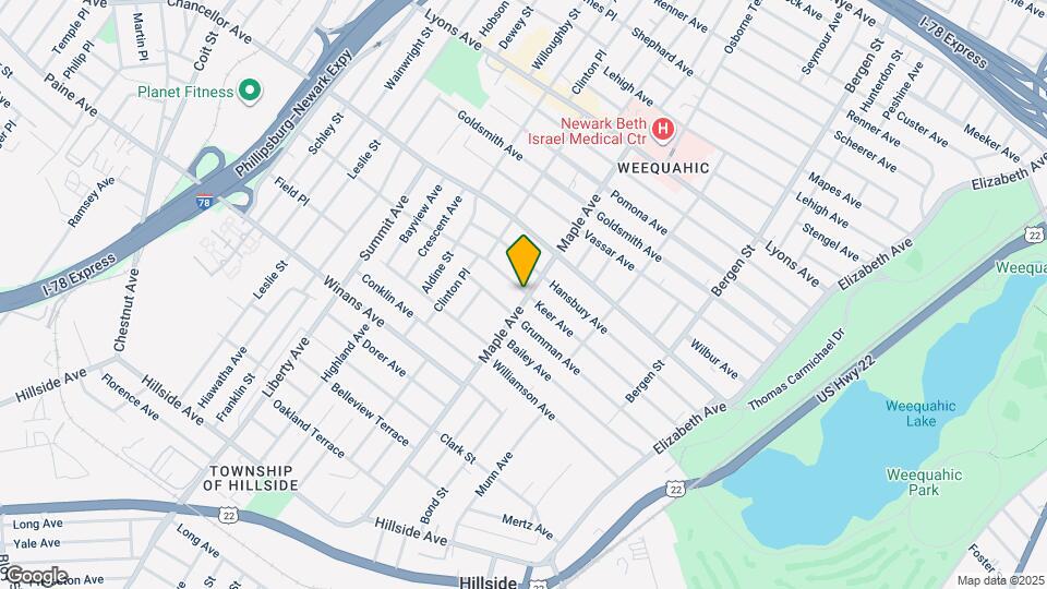 174 Keer Ave Map and Location Details