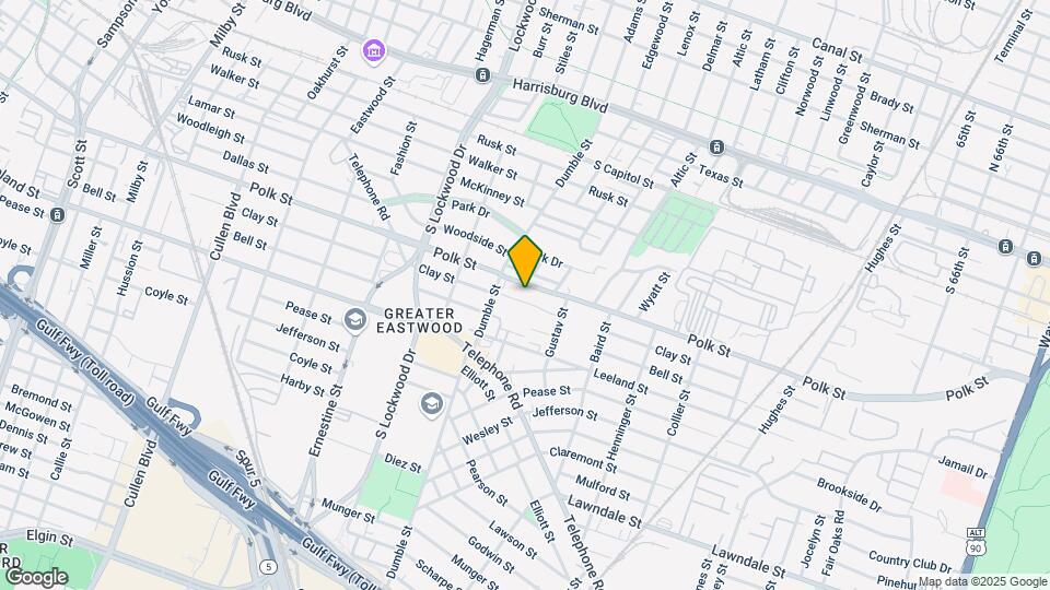 4924 Polk St Mapa y Detalles de la Ubicación
