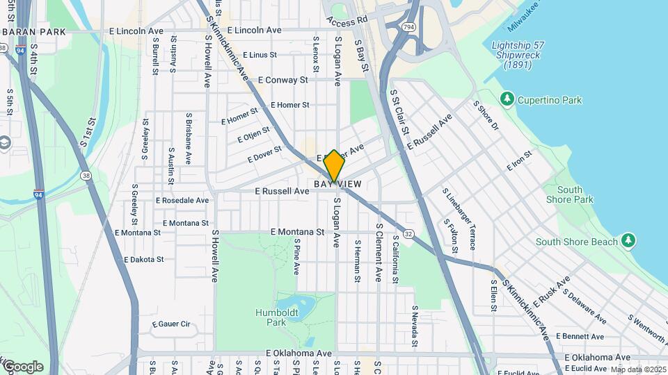 2699 S Kinnickinnic Ave Map and Location Details