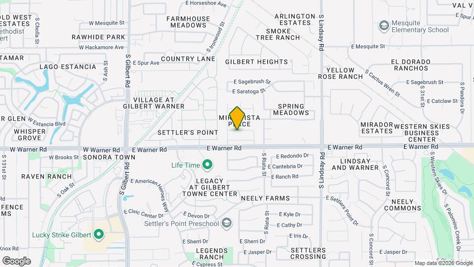 461 E Pinto Dr Map and Location Details