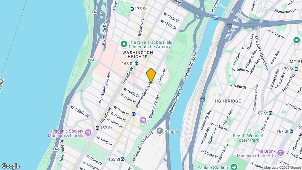 2143 Amsterdam Ave Map and Location Details