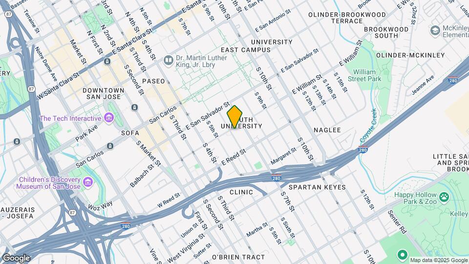 508 S 6th St Map and Location Details