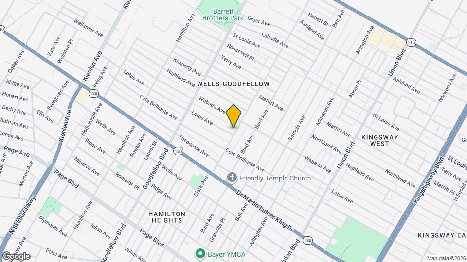 5601 Lotus Ave Mapa y Detalles de la Ubicación