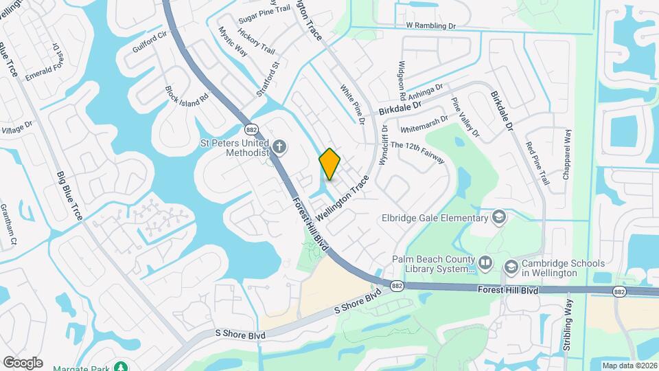 1606 Shaker Cir Mapa y Detalles de la Ubicación