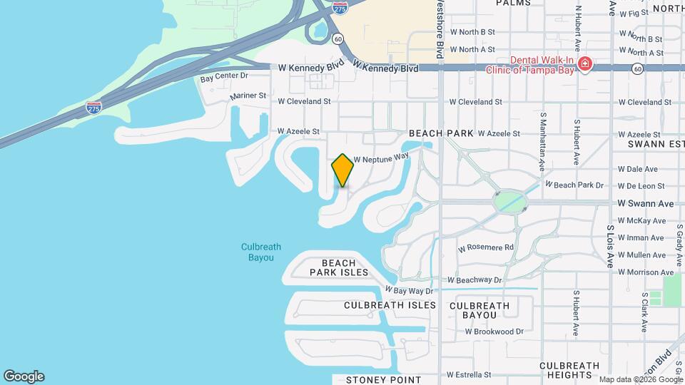 5129 W Neptune Way Mapa y Detalles de la Ubicación