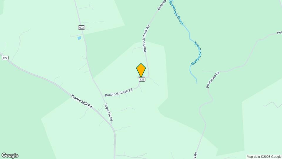 288 Bonbrook Creek Rd Map and Location Details