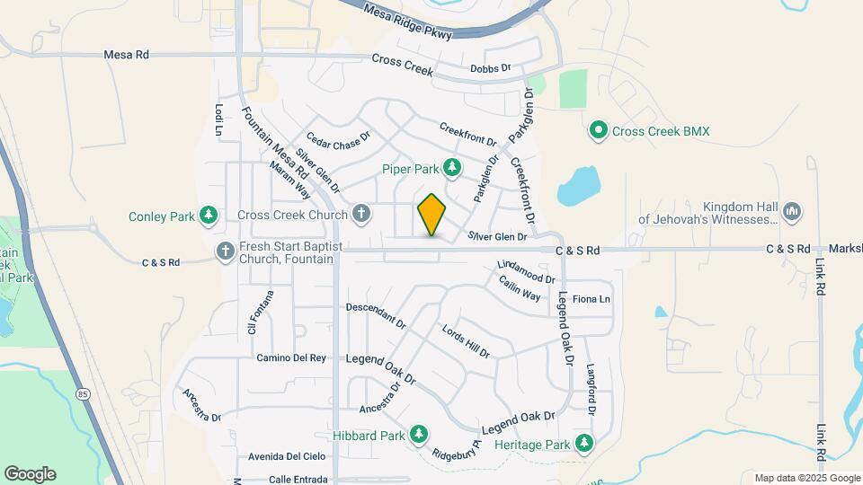 7367 Glenburn Dr Map and Location Details